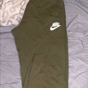 Olive Green Nike Joggers